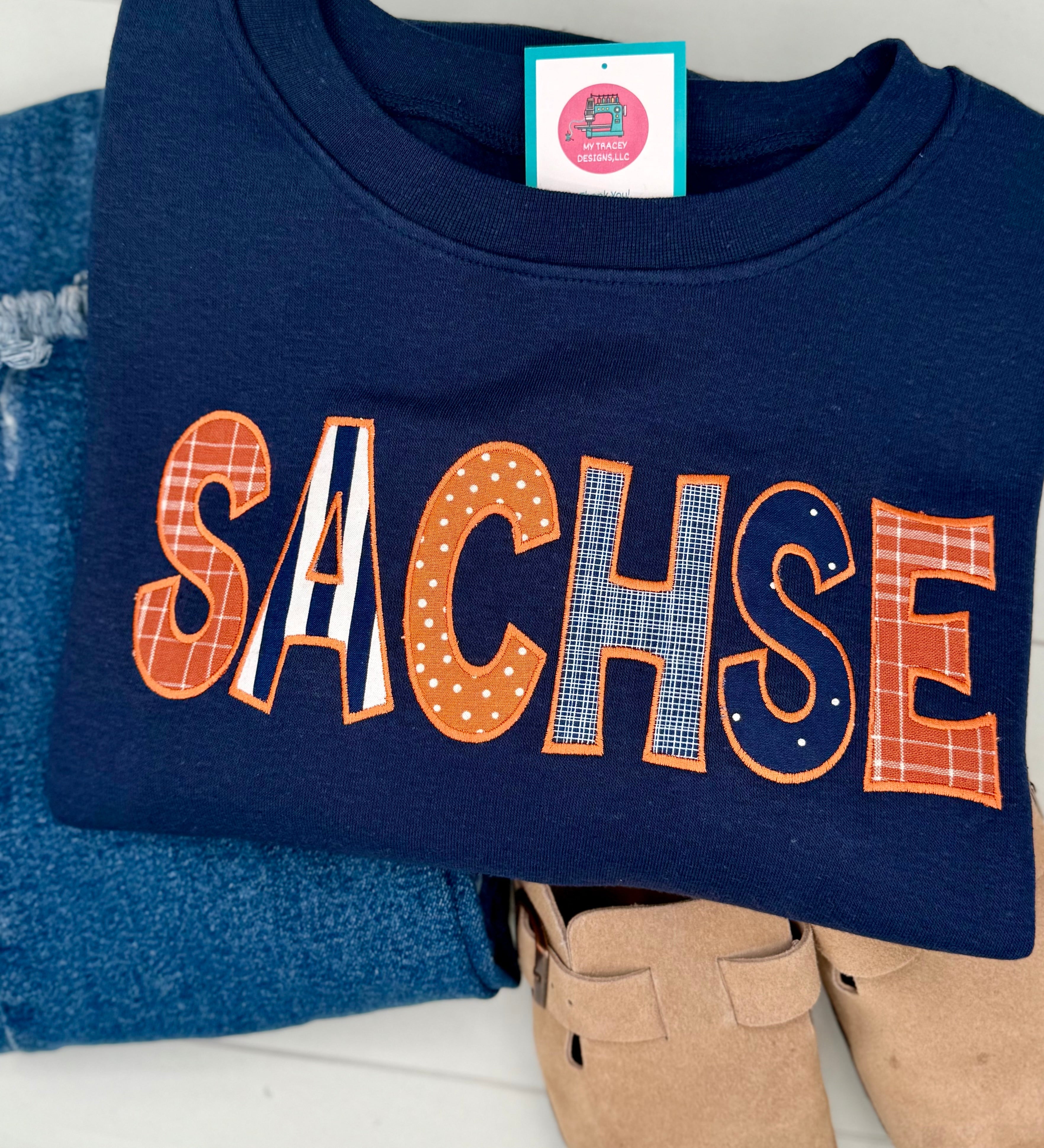 Custom Applique Spirit Wear