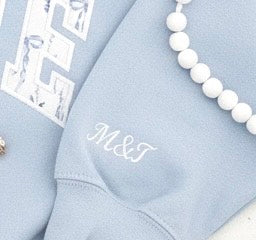 Personalized Bride Sweatshirt with Wedding Date - Custom Bridal Crewneck